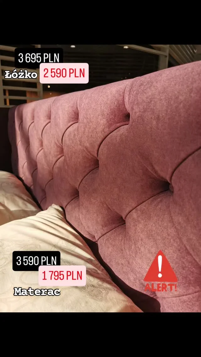 Super cena na łóżko oraz materac z ekspozycji! Kto pierwszy ten lepszy😉 Wpadajcie odwiedzić nasz salon American Beds w galerii Nowy Roździeń w Katowicach i zobaczcie co jeszcze mamy dla was przygotowane!