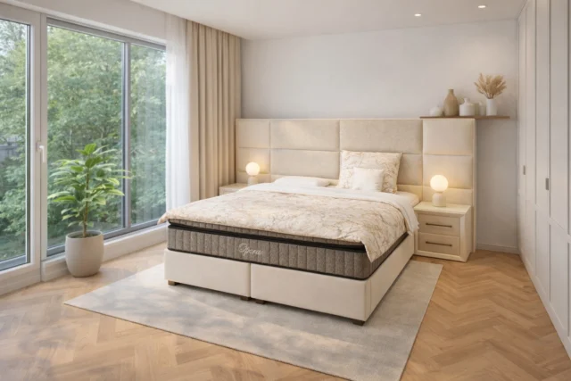 King Koil Maestro Grande to model, który od razu przyciąga uwagę swoim imponującym, dużym wezgłowiem. Szerokie, tapicerowane panele tworzą efekt eleganckiej ściany za łóżkiem, nadając całej sypialni wyjątkowy, hotelowy charakter.
To nie tylko design – to przestrzeń, w której naprawdę odpoczywasz. Komfort, proporcje i dopracowane detale sprawiają, że Maestro Grande staje się centralnym punktem wnętrza.
Zobacz na żywo w naszym salonie 👇
📍 Katowice – American Beds
#AmericanBeds #KingKoil #MaestroGrande #Sypialnia #Łóżko #DesignWnętrz #PremiumLiving